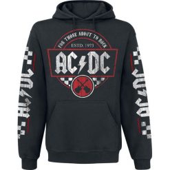 AC/DC Rock Race Bluza z kapturem czarny. Czarne bluzy męskie marki AC/DC, l, z nadrukiem, rockowe, z kapturem, bez rękawów, z kapturem. Za 164,90 zł.