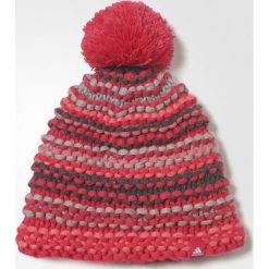 Czapki damskie: Adidas Czapka damska YA CHNK Beanie OSFW różowo-szary (CD2892)