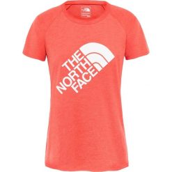 Koszulka T-shirt damski The North Face Graphic Play Hard T93UWLUC0 - czerwony. Czerwone koszulki damskie The North Face, l, bez wzorów, bez kołnierzyka, bez rękawów. Za 97,99 zł.