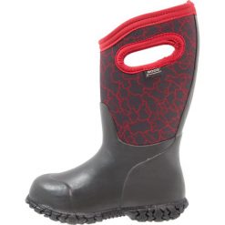 Buty zimowe damskie: Bogs DURHAM CRACKLE Śniegowce dark gray/multicolor
