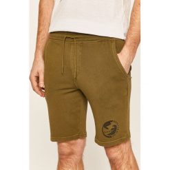 Blend - Szorty. Zielone spodenki i szorty męskie Blend, s, z nadrukiem, z bawełny, casualowe. W wyprzedaży za 99,90 zł.
