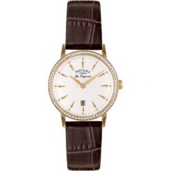 PROMOCJA ZEGAREK ROTARY Kensington LS90054/01. Niebieskie zegarki damskie ROTARY, ze stali. W wyprzedaży za 899,00 zł.