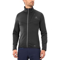 Bejsbolówki męskie: Salomon Bluza męska Discovery FZ M Black r. M (397260)