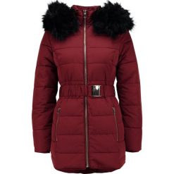 Płaszcze damskie: Miss Selfridge LONGLINE Płaszcz zimowy burgundy