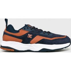 DC - Buty E. Tribeka Se. Niebieskie buty sportowe męskie DC, ze skóry, na sznurówki. W wyprzedaży za 399,90 zł.