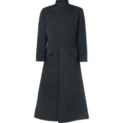 Gothicana by EMP Camaztoz Płaszcz czarny. Czarne płaszcze męskie marki Gothicana by EMP, xl, bez wzorów, militarne, bez kaptura. Za 399,90 zł.