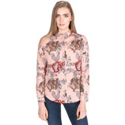 Scotch & Soda Bluzka Różowy. Różowe bluzki damskie Scotch & Soda, l, bez wzorów, z bawełny, bez kołnierzyka, bez rękawów. Za 355,95 zł.