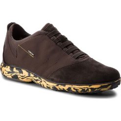 Półbuty GEOX - U Nebula B U52D7B 01122 C0955 Coffee/Ochreyellow. Brązowe półbuty skórzane męskie Geox. W wyprzedaży za 379,00 zł.