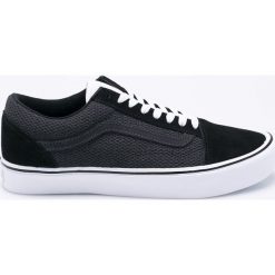 Vans - Tenisówki Old Skool Lite. Czarne trampki męskie Vans, ze skóry, na sznurówki. W wyprzedaży za 219,90 zł.