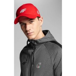 Bluza funkcyjna męska 4Hills BLMF200 - średni szary melanż. Szare bluzy męskie marki 4f, m, bez wzorów, z dzianiny, z kapturem, bez rękawów, bez kaptura. Za 199,99 zł.