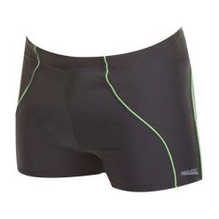 Kąpielówki męskie: Aqua-Speed Spodenki pływackie Harry r. XL/01 czarne/zielone (44283)