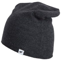 4F Męska Czapka H4Z17 cam003 Ciemny Szary Melanż L-Xl. Szare czapki męskie marki 4f, melanż, z elastanu, sportowe. W wyprzedaży za 28,00 zł.