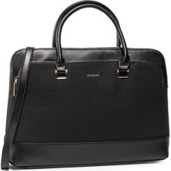 Torba na laptopa MONNARI - BAG2410-020 Czarny. Czarne torby męskie skórzane Monnari. W wyprzedaży za 199,00 zł.