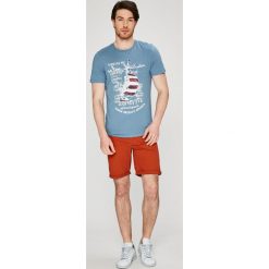 Jack & Jones - Szorty Rick. Pomarańczowe spodenki i szorty męskie marki Jack & Jones, s, bez wzorów, z elastanu, casualowe. W wyprzedaży za 79,90 zł.