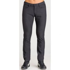 SPODNIE Emporio Armani. Czarne spodnie męskie m, z aplikacjami. Za 407,40 zł.