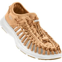 Keen Buty Uneek o2 Women Tan/White. Białe sandały damskie Keen, bez wzorów, sportowe, bez obcasa, bez zapięcia. W wyprzedaży za 379,00 zł.