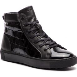 Sneakersy WOJAS - 8690-71 Czarny. Czarne półbuty damskie marki Wojas, ze skóry. W wyprzedaży za 319,00 zł.