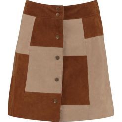 Minispódniczki: Goosecraft ODESSA SKIRT Spódnica trapezowa cognac & sand
