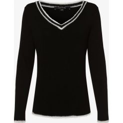 Comma - Sweter damski, czarny. Czarne swetry damskie comma, bez wzorów, z wiskozy, bez rękawów, bez kaptura. Za 329,95 zł.