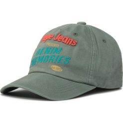 Czapka PEPE JEANS - Wood Cap PM040473 Pine Green 672. Zielone czapki męskie Pepe Jeans, bez wzorów, z bawełny. Za 99,00 zł.