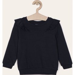 Name it - Bluza dziecięca 92-128 cm. Niebieskie bluzy dziewczęce Name it, bez wzorów, z bawełny, bez rękawów, bez kaptura. Za 59,90 zł.
