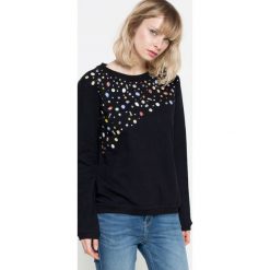 Silvian Heach - Bluza. Czarne bluzy damskie Silvian Heach, s, bez wzorów, z bawełny, bez rękawów, bez kaptura. W wyprzedaży za 219,90 zł.