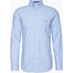 Gant - Koszula męska, niebieski. Niebieskie koszule męskie w kratę marki GANT, xl, z bawełny. Za 379,95 zł.