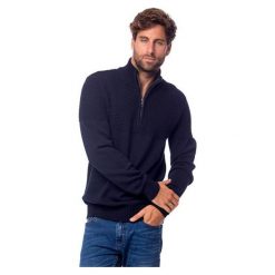 Heavy Tools Męska Sweter Hinter w18-442 Navy (Rozmiar M). Niebieskie swetry męskie marki Heavy Tools, m, bez wzorów, z bawełny, bez kołnierzyka, bez kaptura. W wyprzedaży za 153,00 zł.