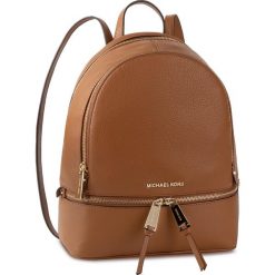 Plecak MICHAEL MICHAEL KORS - Rhea Zip 30S5GEZB1L Acorn. Pomarańczowe plecaki damskie MICHAEL Michael Kors, bez wzorów, ze skóry. Za 1399,00 zł.