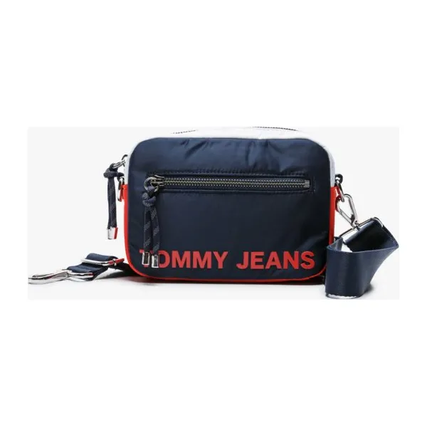 Tommy Hilfiger Torebka Tjw Item Crossover Rwb , granatowy, rozmiar ONE SIZE. Niebieskie torebki klasyczne damskie TOMMY HILFIGER, w paski, z jeansu, na ramię, bez dodatków. Za 319,99 zł.