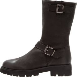 Buty zimowe damskie: SPM Kowbojki i Buty motocyklowe black