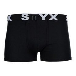 Bokserki męskie: Styx Bokserki Męskie L, Czarny