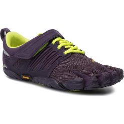 Buty VIBRAM FIVEFINGERS - V-Train 17W66063 Nightshade/Safety Yellow. Fioletowe buty sportowe damskie Vibram Fivefingers, bez wzorów, ze skóry ekologicznej, sportowe, na fitness i siłownię, vibram fivefingers. W wyprzedaży za 449,00 zł.