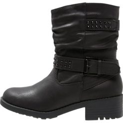 Botki damskie lity: Anna Field Botki kowbojki i motocyklowe black