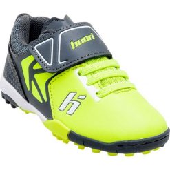 Buciki niemowlęce: Huari Buty piłkarskie Abedi Kids TF Dark Grey / Lime r. 27