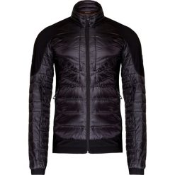 Kurtka EA7 EMPORIO ARMANI. Czarne płaszcze męskie EA7 Emporio Armani, bez wzorów, z tkaniny, bez kaptura. W wyprzedaży za 822,00 zł.