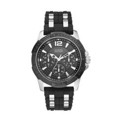 Guess W0366G1 - Kupuj tylko oryginalne produkty w autoryzowanym sklepie. Czarne zegarki męskie marki Guess. Za 719,00 zł.