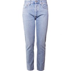 Agolde JAMIE HIGHRISE Jeansy Relaxed Fit brook. Niebieskie jeansy damskie marki Agolde, bez wzorów, z bawełny. W wyprzedaży za 623,35 zł.