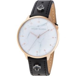 Zegarek THOM OLSON - Free-Spirit Black Cross CBTO014 Black/Rose Gold. Czarne zegarki damskie THOM OLSON. Za 339,00 zł.