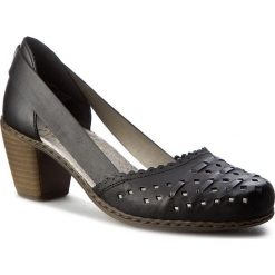 Półbuty damskie: Półbuty RIEKER - 40985-00 Black