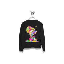Bluza Malowany Homer Damska. Czarne bluzy damskie Failfake, xs, bez wzorów, bez rękawów, bez kaptura. Za 160,00 zł.