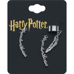 Kolczyki damskie: Harry Potter Wingardium Leviosa Kolczyki srebrny