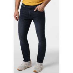 Wrangler - Jeansy męskie – Larston, niebieski. Niebieskie jeansy męskie Wrangler, m, bez wzorów, eleganckie. Za 379,95 zł.