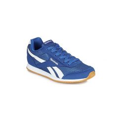 Buty Dziecko Reebok Classic REEBOK ROYAL CLJOG 2. Niebieskie trampki chłopięce Reebok Classic, bez wzorów, bez zapięcia. Za 135,20 zł.
