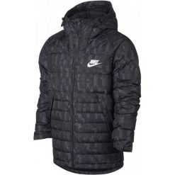 Nike Kurtka Zimowa M Nsw Dwn Fill Jkt Hd Aop Ssnl L. Brązowe kurtki sportowe męskie Nike, na zimę, l, z materiału. W wyprzedaży za 499,00 zł.