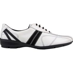 Sneakersy białe 1776. Białe sneakersy męskie Giacomo Conti, bez zapięcia. Za 299,00 zł.