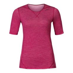 Bluzki damskie: Odlo Koszulka tech. Odlo Shirt s/s crew neck REVOLUTION TW WARM - 110361 - 110361/30269/S