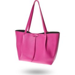 TOREBKA PATRIZIA PEPE. Szare torebki klasyczne damskie Patrizia Pepe, w paski, ze skóry, eleganckie, z aplikacjami. Za 899,00 zł.