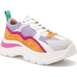 Sneakersy EVA MINGE - EM-11-05-000045 618. Białe półbuty damskie Eva Minge, ze skóry. W wyprzedaży za 259,00 zł.