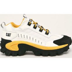 Caterpillar - Buty. Białe buty sportowe męskie Caterpillar, ze skóry, na sznurówki. Za 499,90 zł.